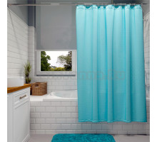 Штора для ванной Fora 001-F 180х180 см, голубая