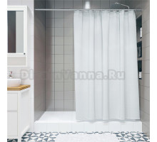 Штора для ванной Fora FOR-PH100 180х180 см, белая