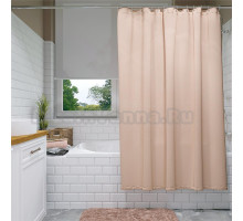 Штора для ванной Fora FOR-PH102 180х180 см, бежевая