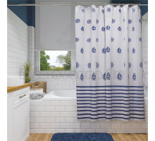 Штора для ванной Fora FOR-RN095 180х180 см, royal navy