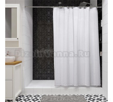 Штора для ванной Fora FOR-WAV200 180x200, белая