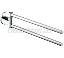 Полотенцедержатель Hansgrohe Logis 40512000 двойной