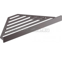 Полка Hansgrohe AddStoris 41741340 угловая, шлифованный черный хром