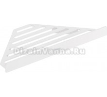 Полка Hansgrohe AddStoris 41741700 угловая, матовая белая