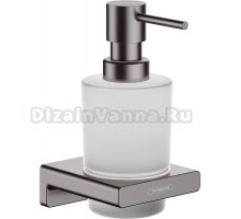 Дозатор Hansgrohe AddStoris 41745340 шлифованный черный хром