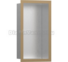 Полка Hansgrohe XtraStoris Individual 56094140 шлифованная бронза