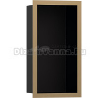 Полка Hansgrohe XtraStoris Individual 56095140 шлифованная бронза