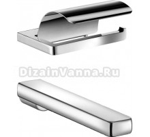 Набор Keuco Держатель туалетной бумаги Collection Moll 12760 хром + Держатель для запасных рулонов Collection Moll
