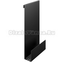 Полка Keuco Universal 24951370000 черная, для душа
