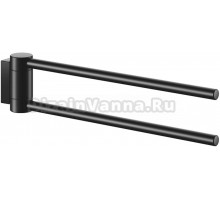 Полотенцедержатель Keuco Plan 14919370000 двойной, черный