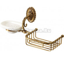 Мыльница Migliore Edera ML.EDR-60.326.BR бронза