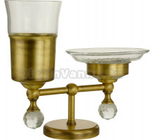 Стакан Migliore Amerida ML.AMR-60.410.BR с мыльницей, бронза