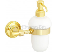 Дозатор Migliore Fortuna подвесной, керамика, золото