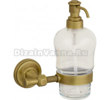 Дозатор Migliore Fortuna подвесной, стекло, бронза