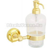 Дозатор Migliore Fortuna подвесной, стекло, золото