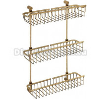 Полка Migliore Complementi ML.COM-50.703.BR бронза