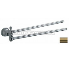 Полотенцедержатель двойной Inda Raffaella A32150BZ, бронза