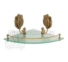 Полка с галереей Migliore Cleopatra ML.CLE-60.761.BR бронза