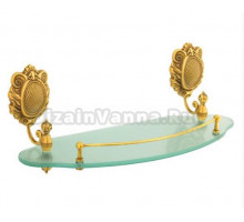 Полка с галереей Migliore Cleopatra ML.CLE-60.740.DO золото