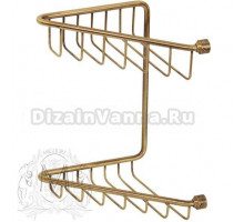 Полка-решетка двойная Migliore Complementi ML.COM.BR-50.112.BR - бронза