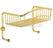 Полка-решетка с крючками Migliore Complementi ML.COM.DO-50.601.DO - золото