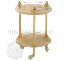 Столик на колесиках Migliore Elizabetta ML.ELB-60.149.DO - золото