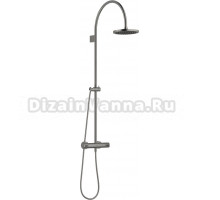 Душевая стойка Dorn Bracht Tara 34459892-99 без лейки, темная матовая платина