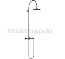 Душевая стойка Dorn Bracht Tara 26632892-99 без лейки, темная матовая платина