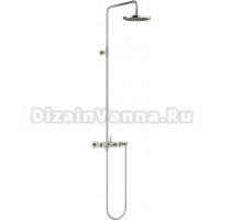 Душевая стойка Dorn Bracht Tara 26633892-06 без лейки, матовая платина