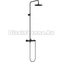Душевая стойка Dorn Bracht Tara 26633892-33 без лейки, черный матовый