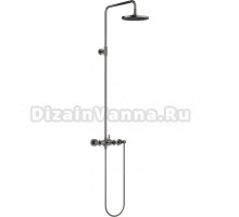 Душевая стойка Dorn Bracht Tara 26633892-99 без лейки, темная матовая платина