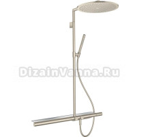 Душевая стойка Axor Showerpipe 27984820 шлифованный никель