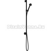 Душевой гарнитур Axor One 48791670 черный матовый