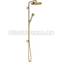 Душевая стойка Axor One 48790990 полированное золото