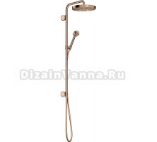 Душевая стойка Axor One 48790300 полированное красное золото