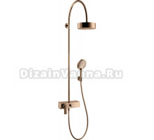 Душевая стойка Axor Citterio 39620300 полированное красное золото