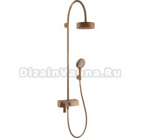Душевая стойка Axor Citterio 39620310 шлифованное красное золото