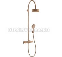 Душевая стойка Axor Citterio 39670310 шлифованное красное золото