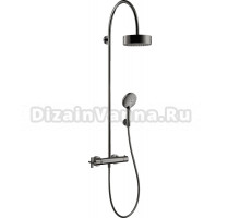 Душевая стойка Axor Citterio 39670330 полированный чёрный хром