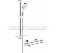 Душевой комплект Grohe Grohtherm 800 34558000 термостат + душевой гарнитур