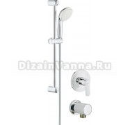 Душевой комплект Grohe Eurosmart Cosmopolitan 32880000 смеситель + душевой гарнитур + шланговое подключение