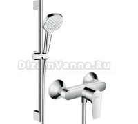 Душевой комплект Hansgrohe Logis E 71602000 смеситель + душевой гарнитур