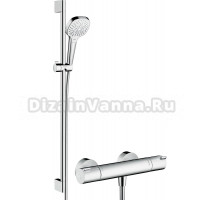 Душевой комплект Hansgrohe Ecostat 1001 CL ВМ 13211000 термостат + душевой гарнитур Croma Select E Multi 26590400