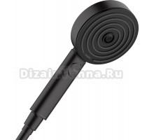 Душевая лейка Hansgrohe Pulsify 105 3jet 24100670 матовый черный