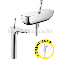 Душевой комплект Hansgrohe PuraVida 15672000 + 15072000 + душевой гарнитур