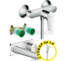 Душевой комплект Hansgrohe Talis E 71760000 + 71732000 + 13622180 + душевой гарнитур