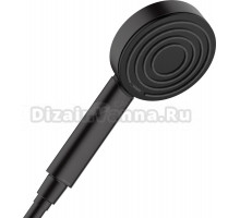 Душевая лейка Hansgrohe Pulsify 105 1jet 24121670 матовый черный