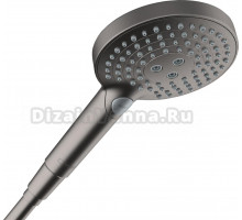 Душевая лейка Hansgrohe Raindance Select S 26014340 шлифованный черный хром