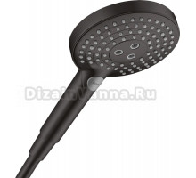 Душевая лейка Hansgrohe Raindance Select S 26530670 матовая черная