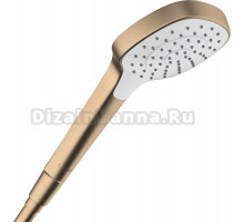 Душевая лейка Hansgrohe Croma E 26814140 шлифованная бронза